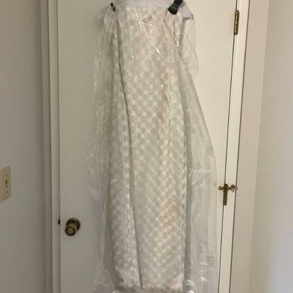 ROTATE Embellished Strapless Maxi Dress - Picture 5 of 6